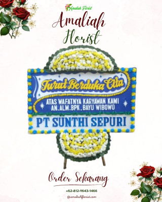 Papan Bunga Duka di Johan Pahwalan