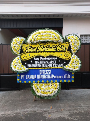 Papan Bunga Duka di Johan Pahwalan