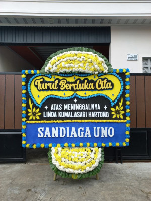 Papan Bunga Duka di Johan Pahwalan